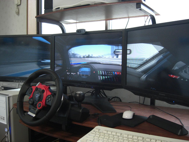 3d Vision Surround 3画面立体視 でプレイするレースシム Motorsport And Pc Net